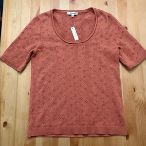 ✨ NWT madewell pointelle willford sweater tee